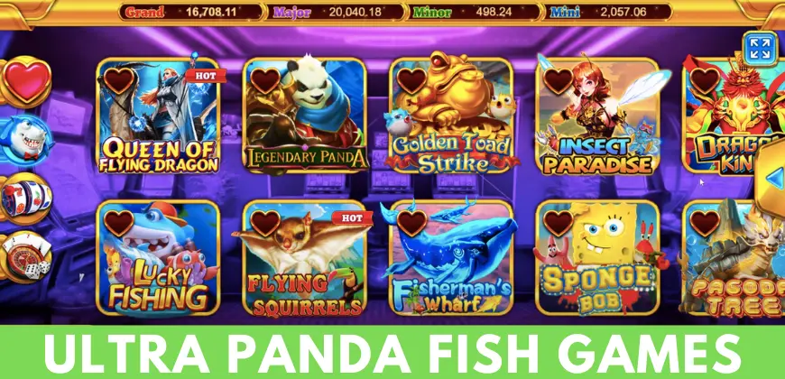 ultra panda fish games